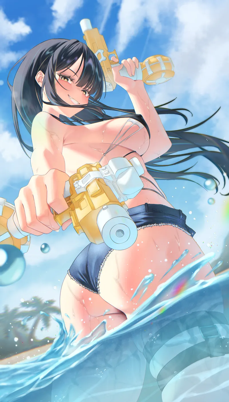Thumbnail Watergun fight! [Original]