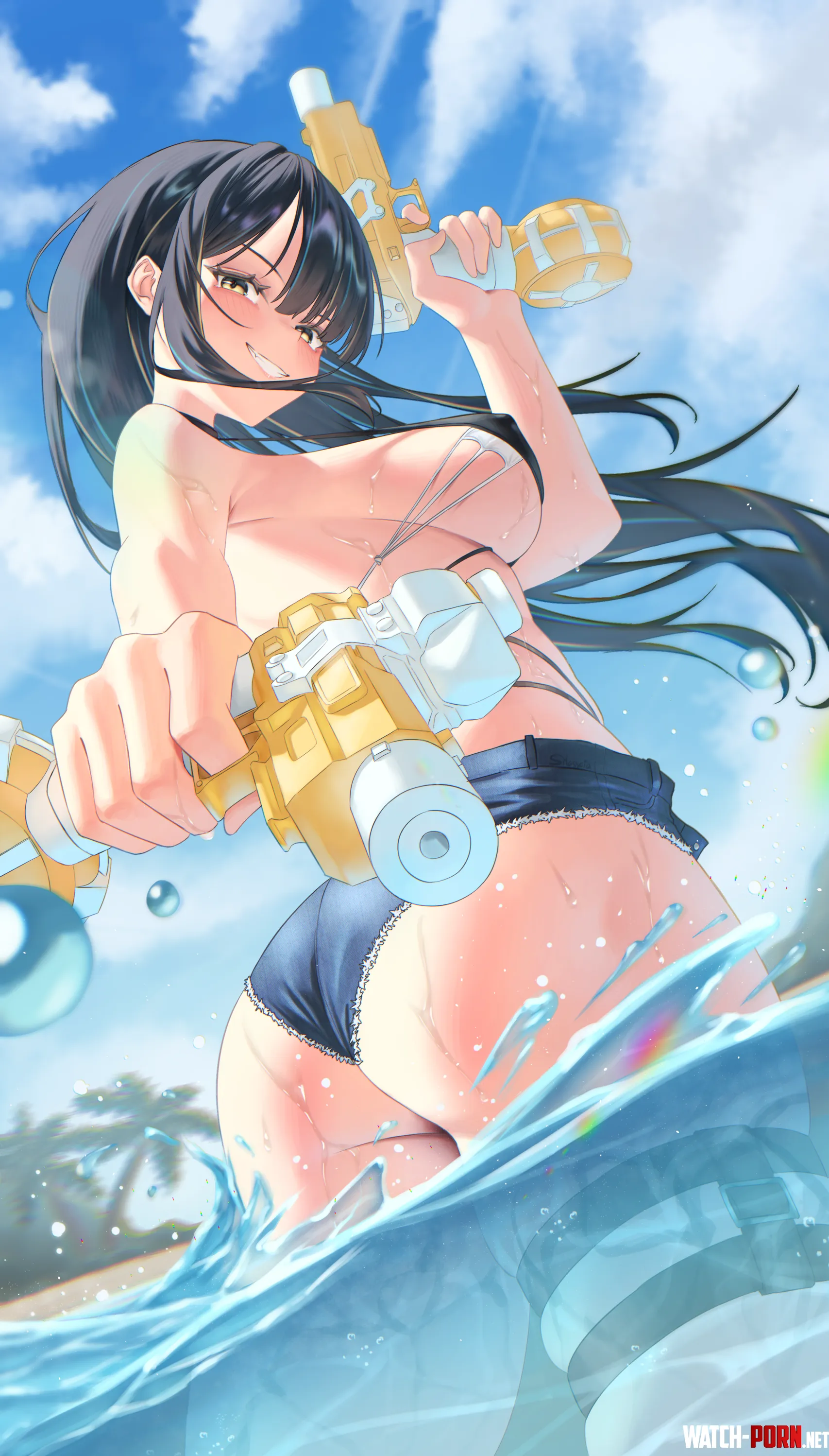 Watergun fight! [Original] by marxsander2016