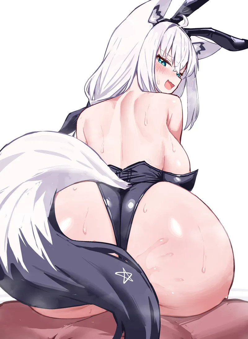 Thumbnail Fubuki Shirakami going to pound town by LafterMastr