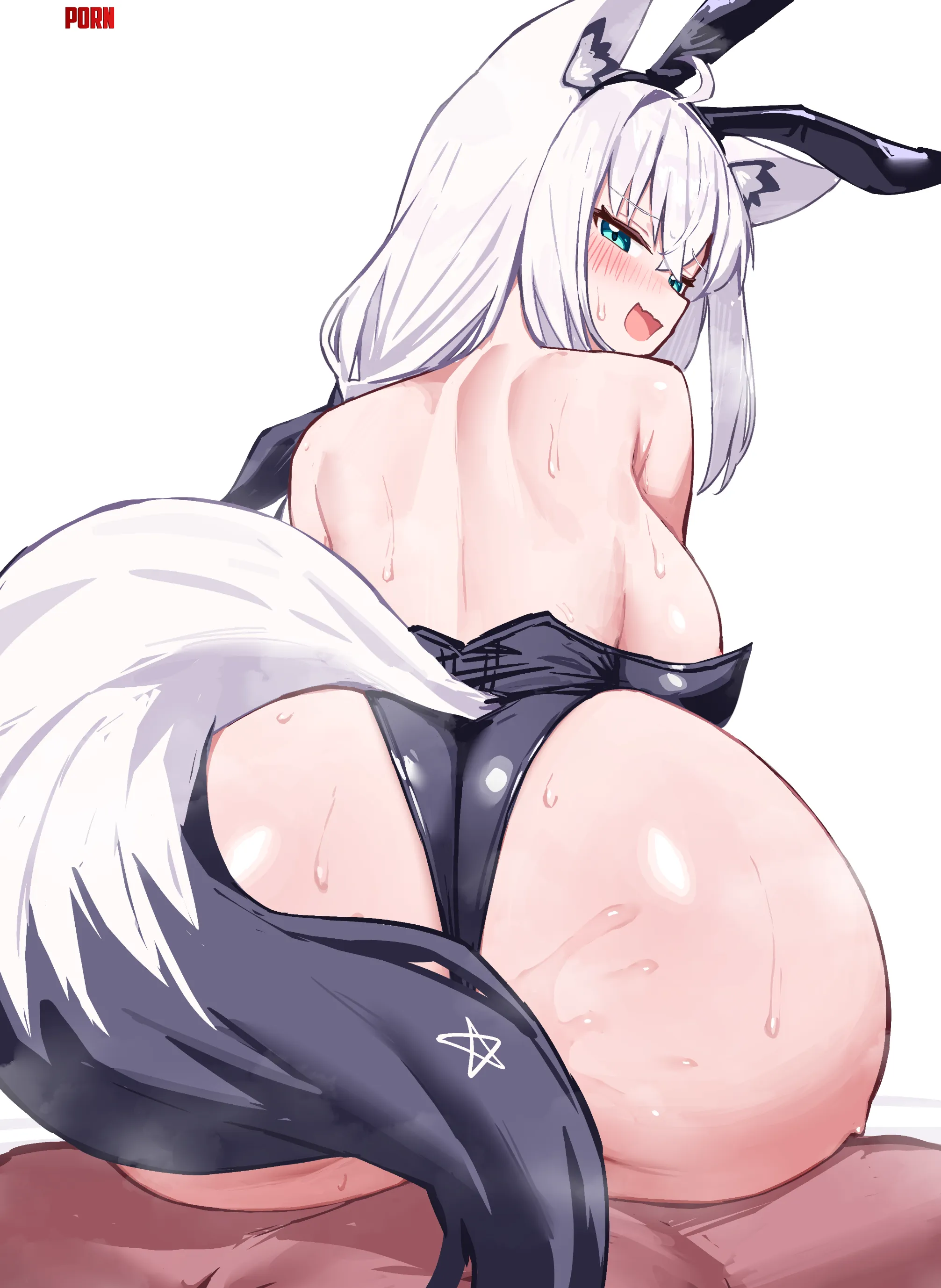Fubuki Shirakami going to pound town by LafterMastr