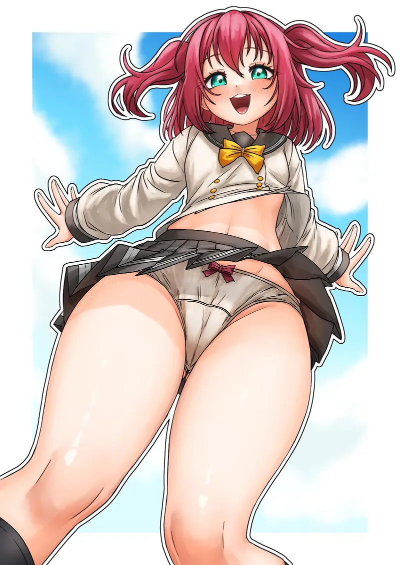 Thumbnail Under Ruby Kurosawa's skirt (superfann3) [Love Live]