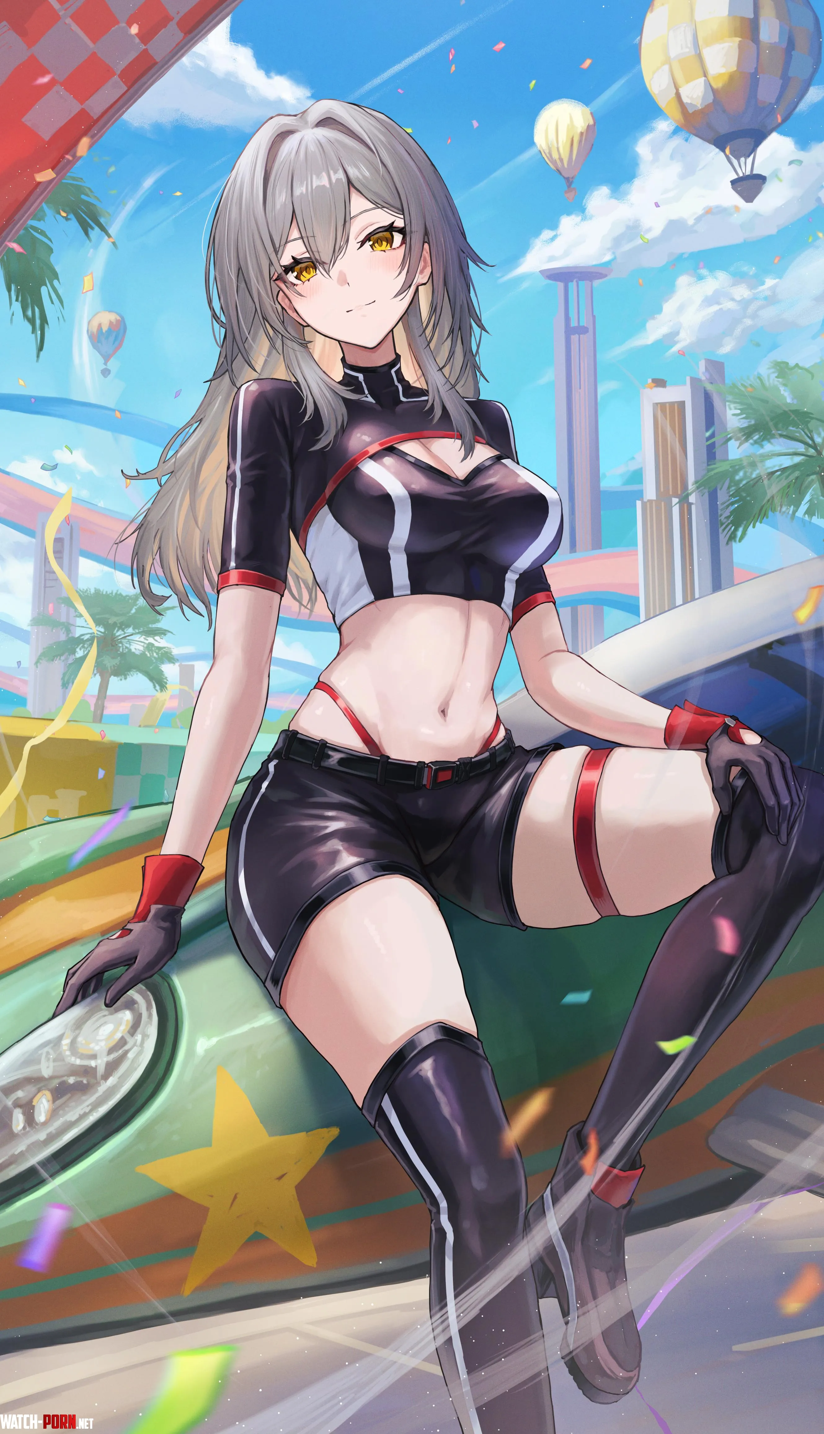 Race Queen Stelle (isome) [Honkai: Star Rail] by Adventurous_Row3305