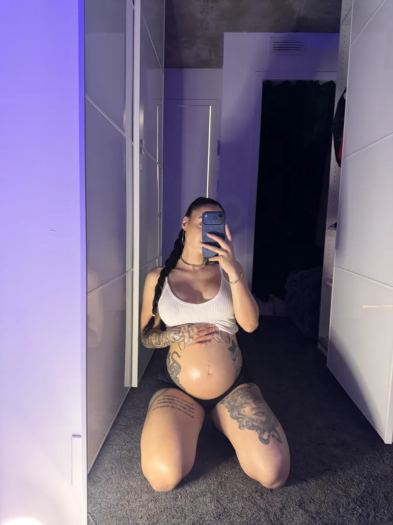 Thumbnail petite and pregnant!