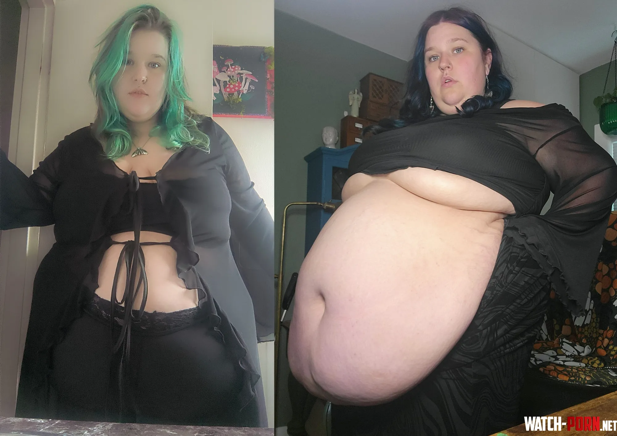 Gained 100+ lbs so I could start making content by TheThighPriestessBBW