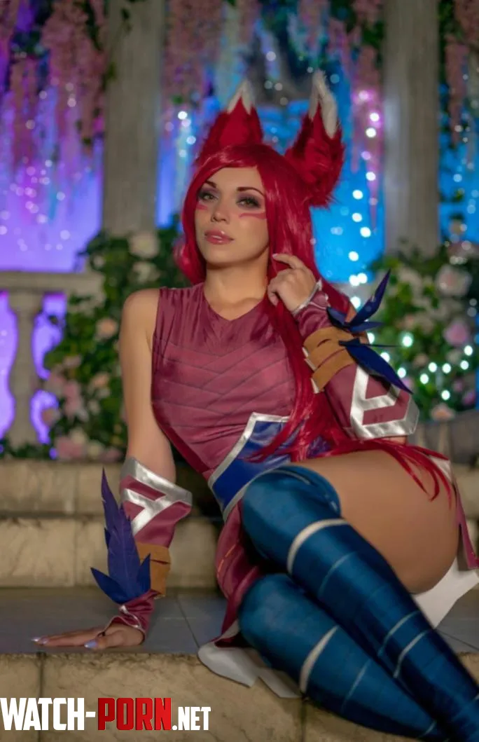 Xayah by Octokuro by iam_ocotkuro