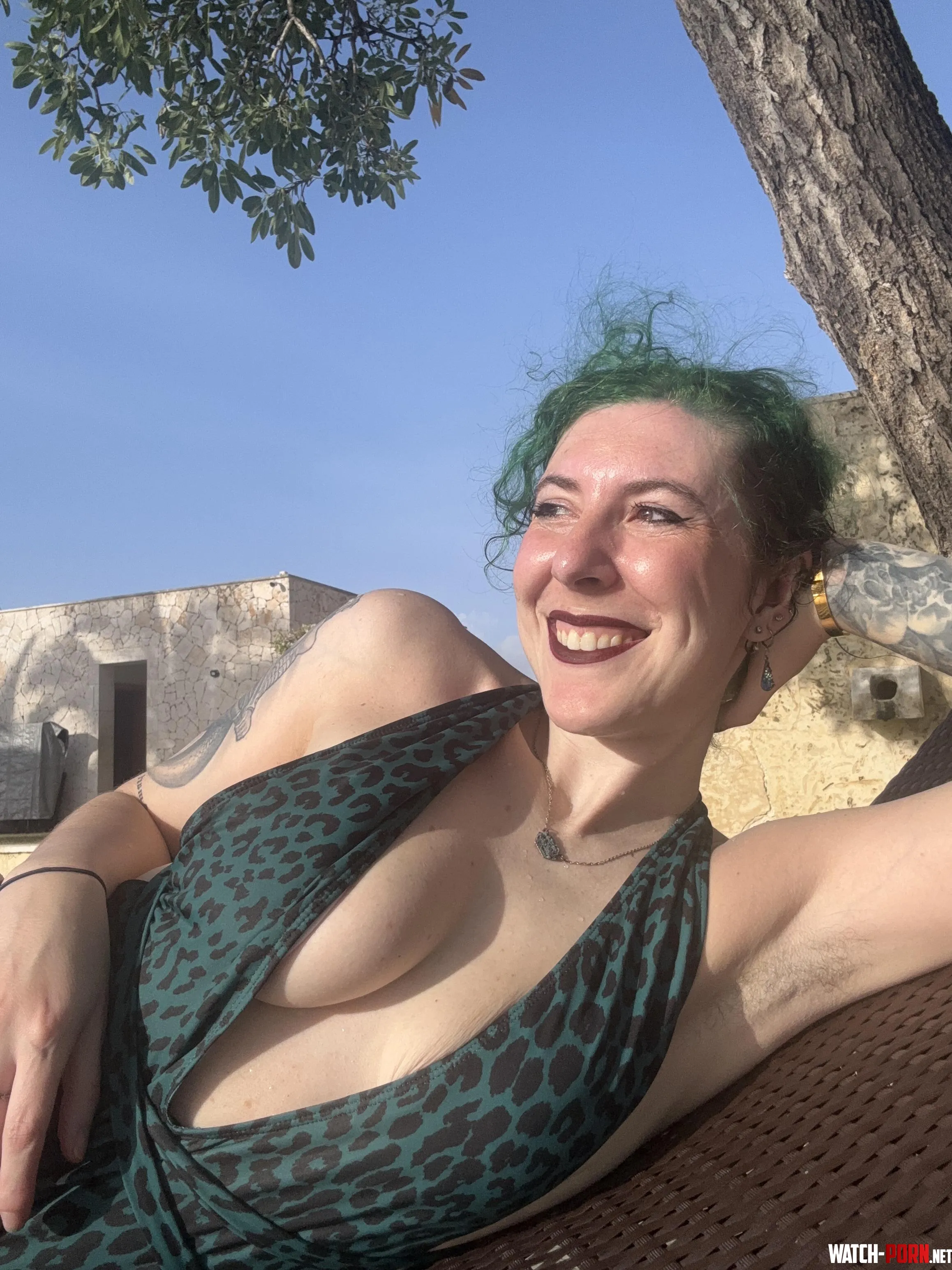 Perky by the pool by sirenskiss3