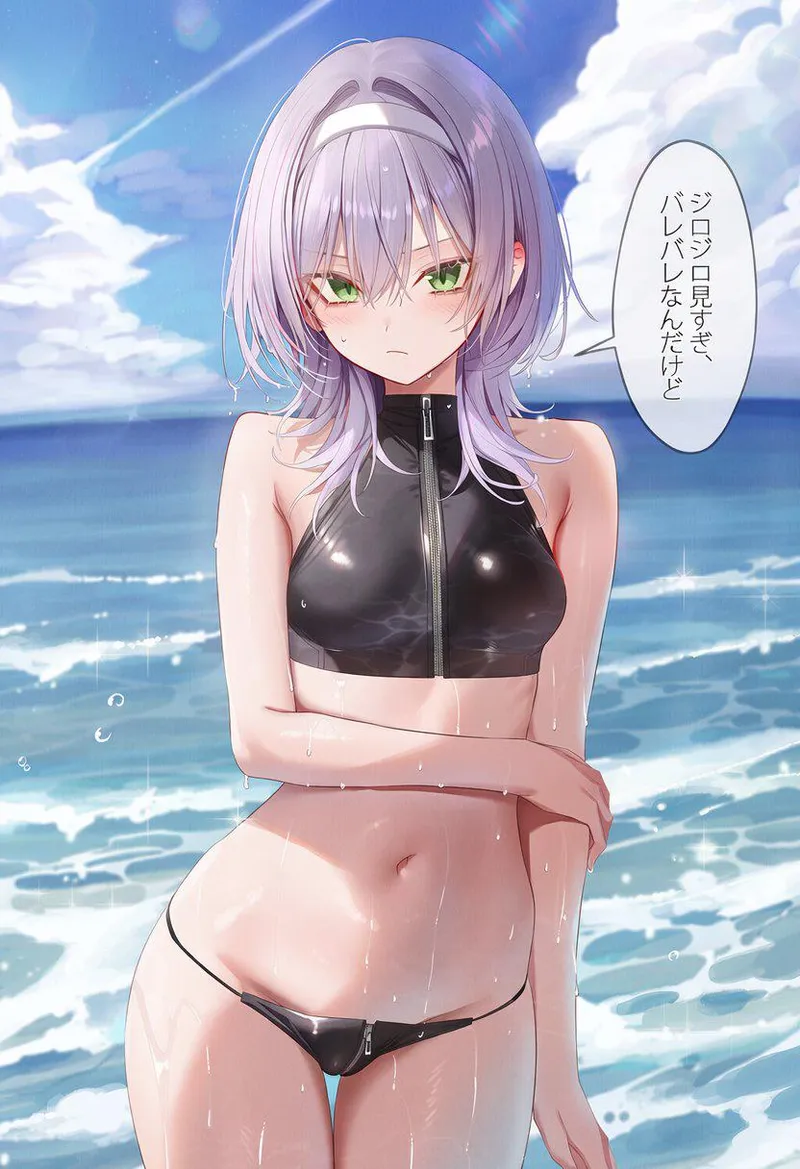 Thumbnail Beach Tsundere by WoolsonDaSheep