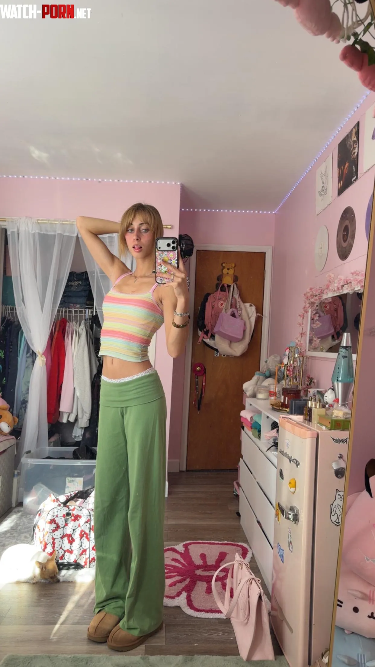 Multi colour mirror picie. by ivywitchy