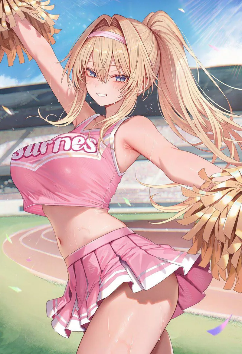 Thumbnail Cheerleader Midriff by WoolsonDaSheep