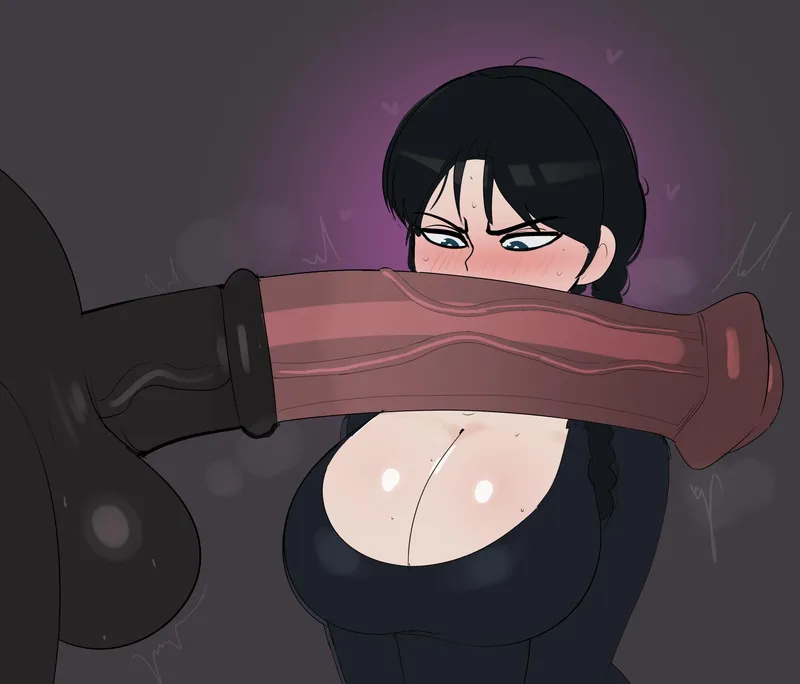 Thumbnail Wednesday loves her horse~ (G3mma) by Hi-people-bronze