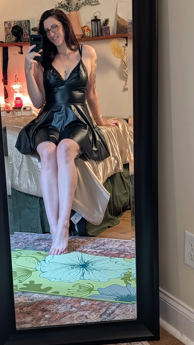 Thumbnail I love the way the light shines on this dress