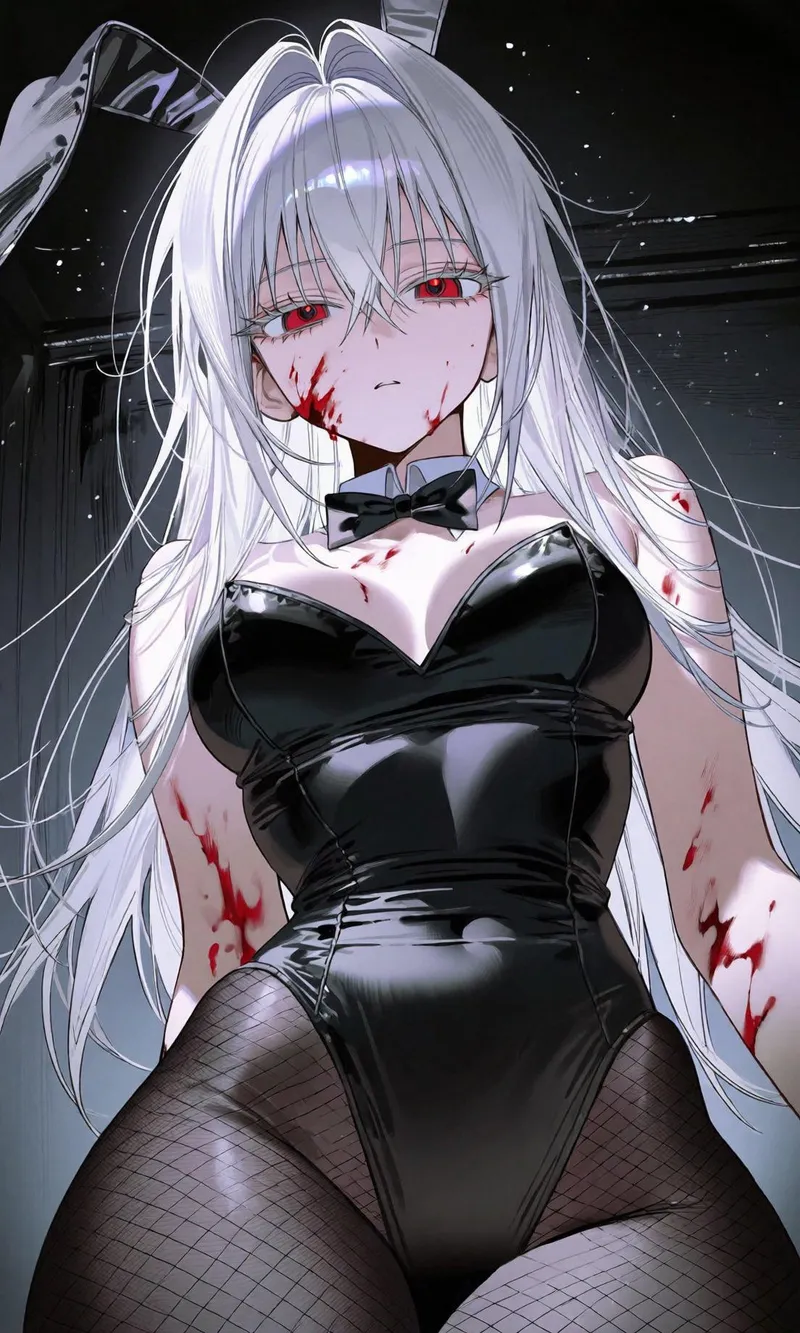 Thumbnail Bloody Bunny Girl by WoolsonDaSheep