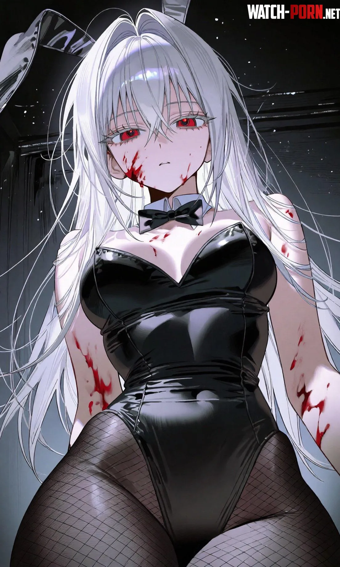 Bloody Bunny Girl by WoolsonDaSheep