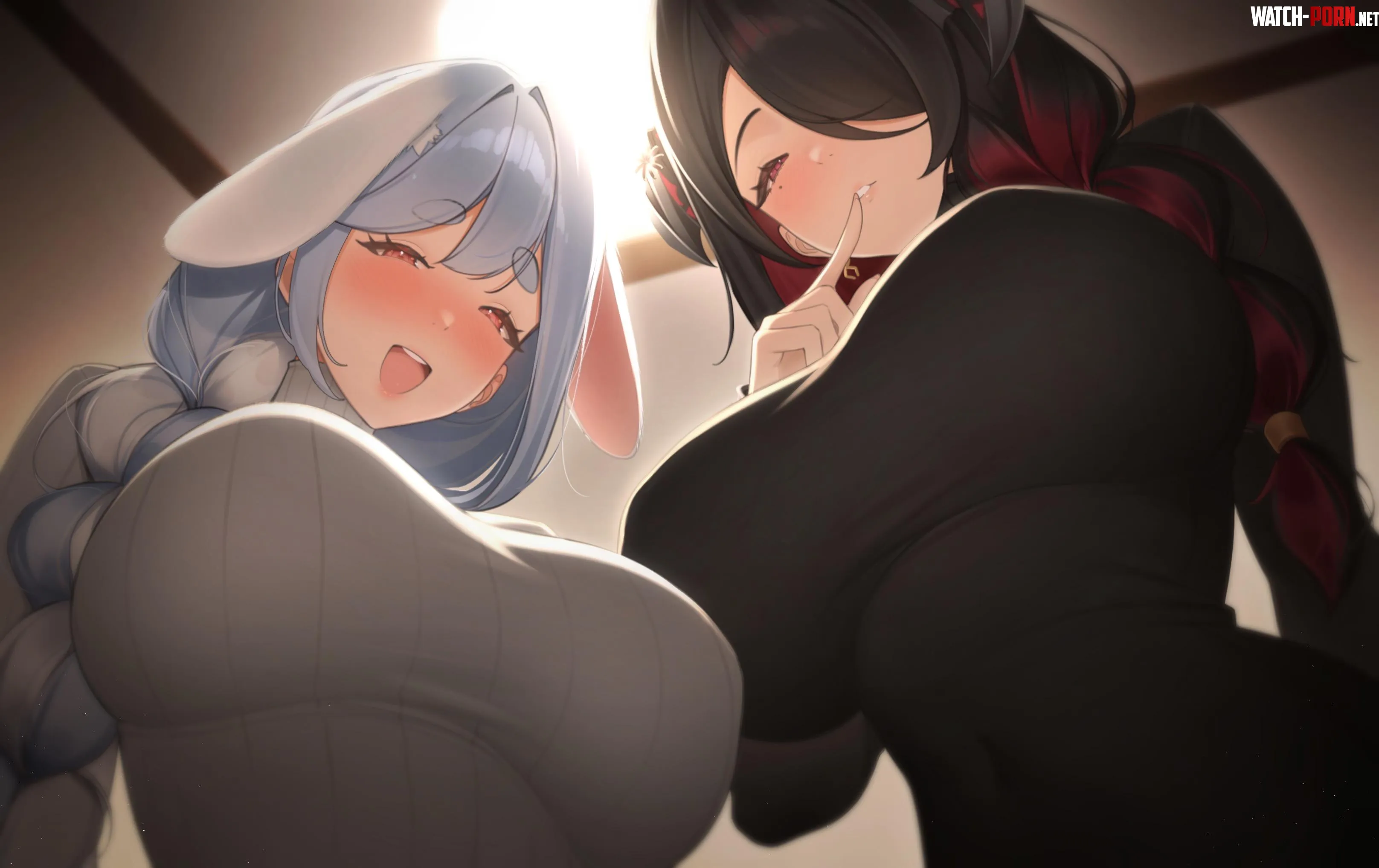 Pekomama &amp; Mamarissa [Hololive] by Flimsy-Stranger9820