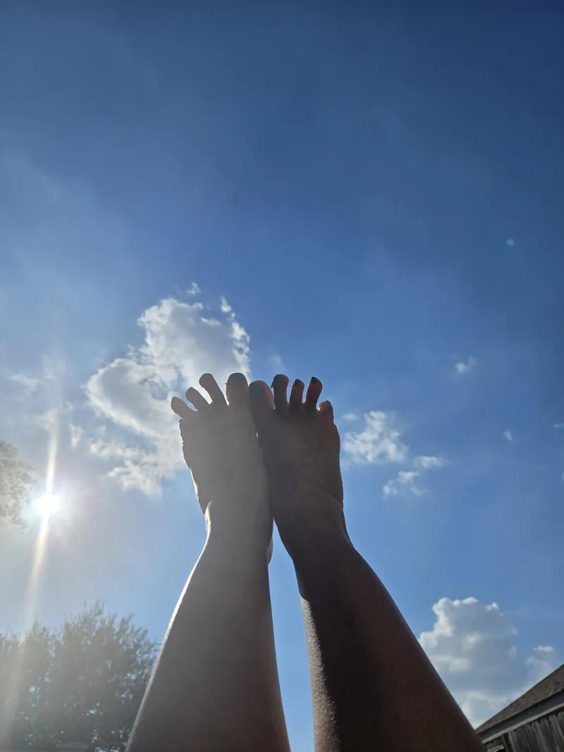 Thumbnail Petite soles catching some sunshine ☀️ [OC] by LuxuriousSoleCo