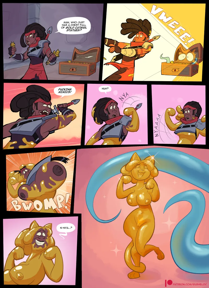 Thumbnail Be careful in the dungeons, you may become treasure~ (Luna Awoona)