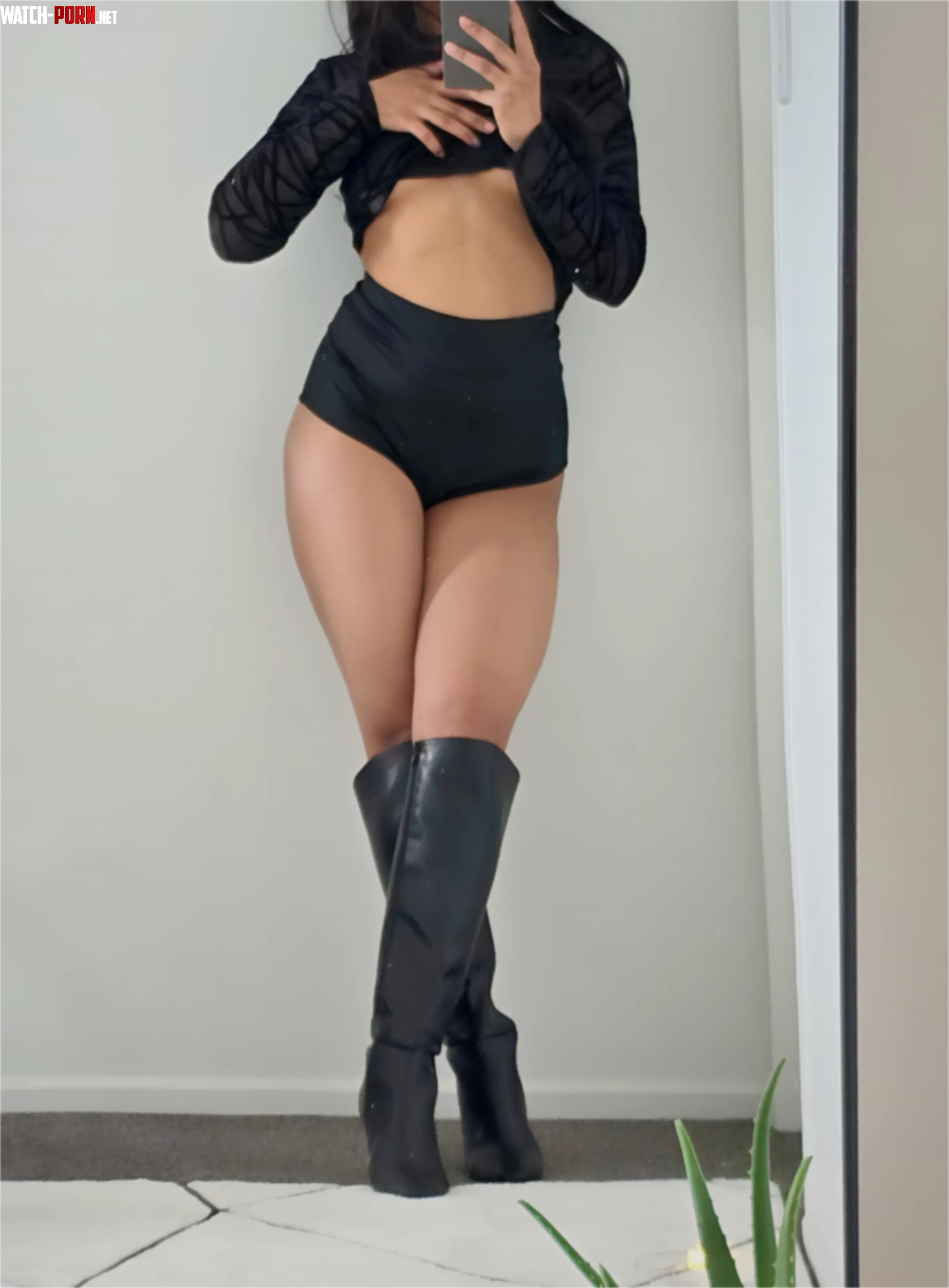 lick my flat brown tummy [f] by TheEngineerLady