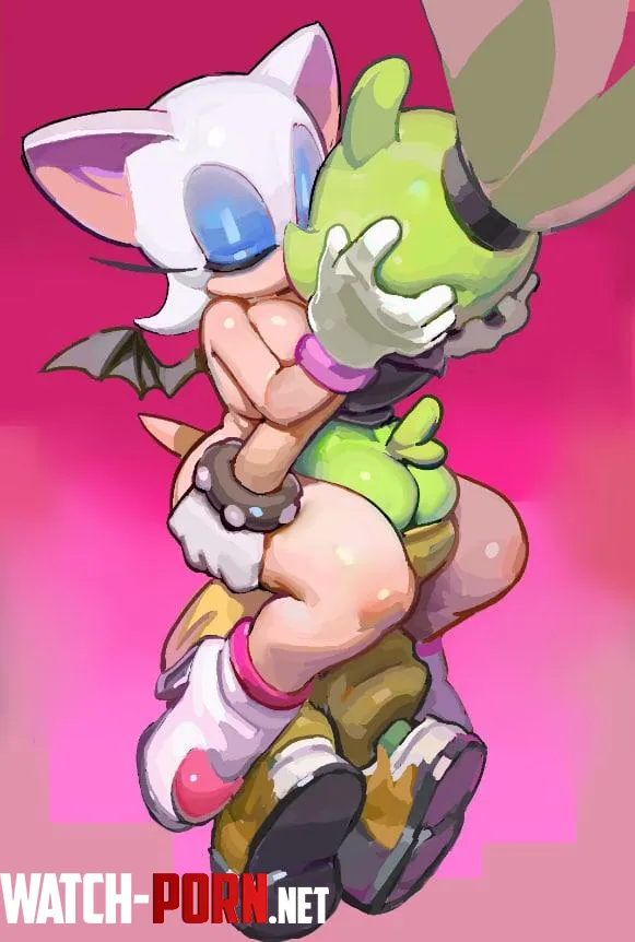 Rouge the Bat x Surge the Tenrec (flo) [Sonic the Hedgehog] by Actual-Roof-79