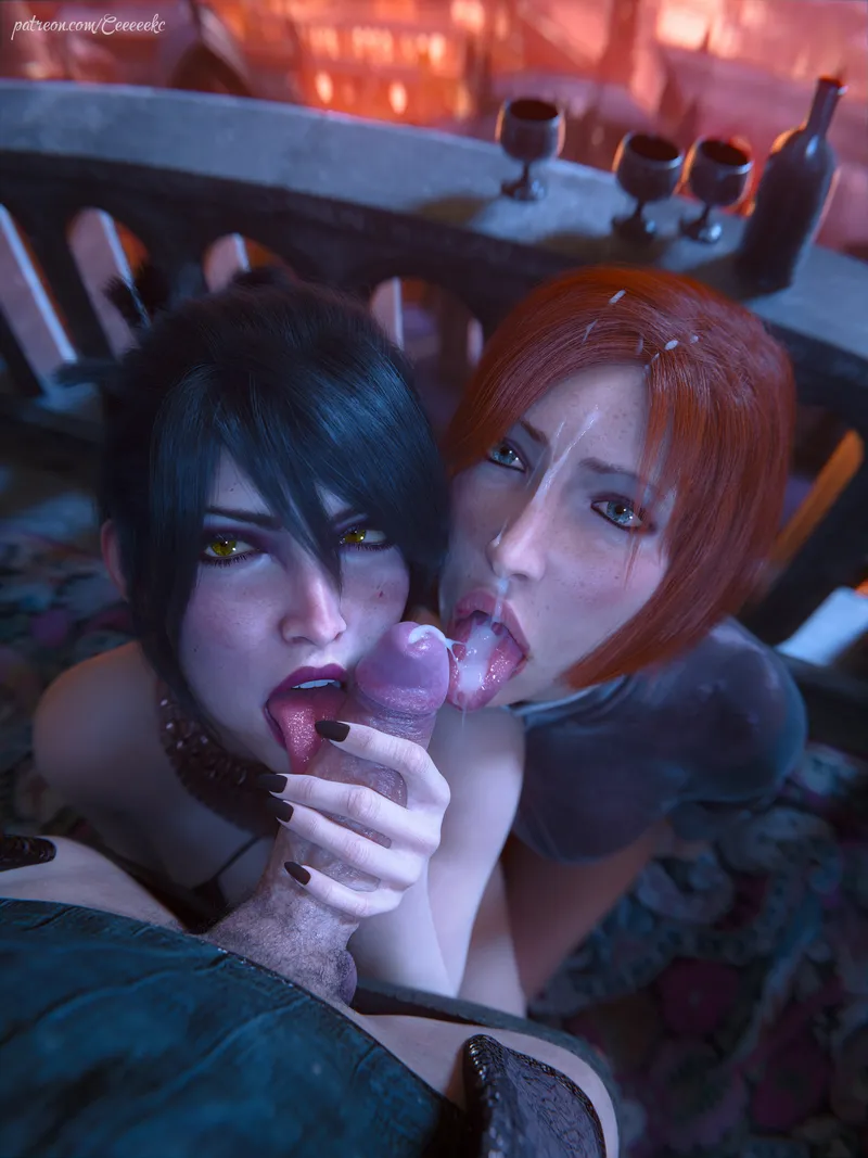 Thumbnail Morrigan and Leliana (CEKC) [Dragon Age]