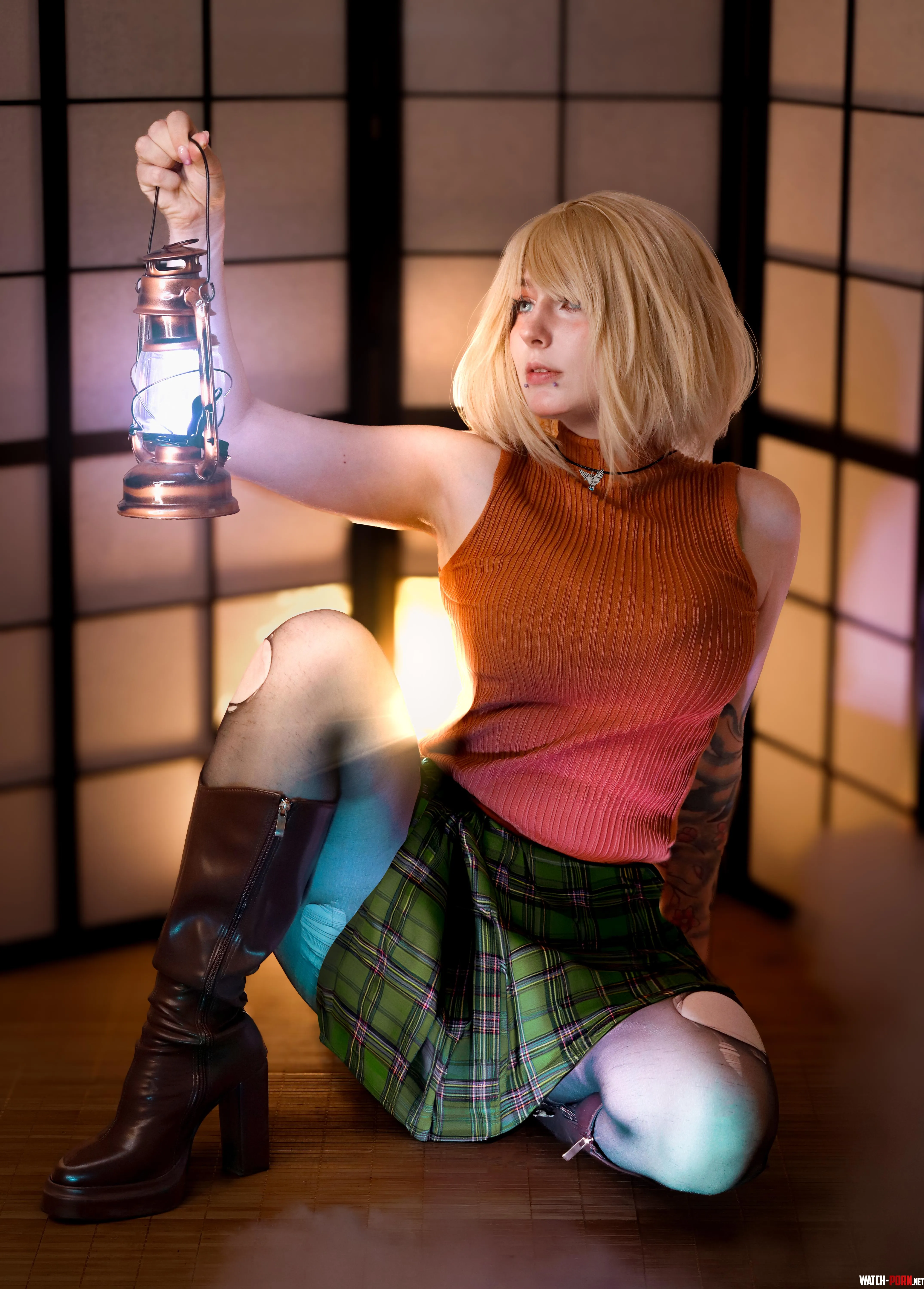 Ashley Graham resident evil 4 by scarlettsirene