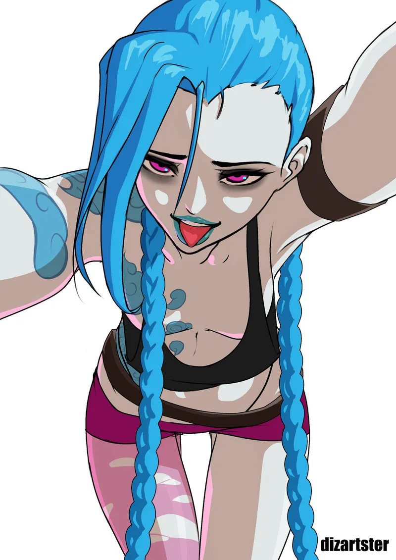 Thumbnail Cute Jinx (Dizartster) [League of Legends]