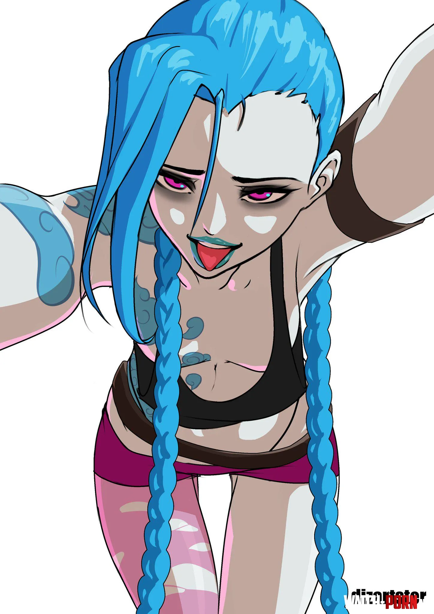Cute Jinx (Dizartster) [League of Legends] by Cortxna
