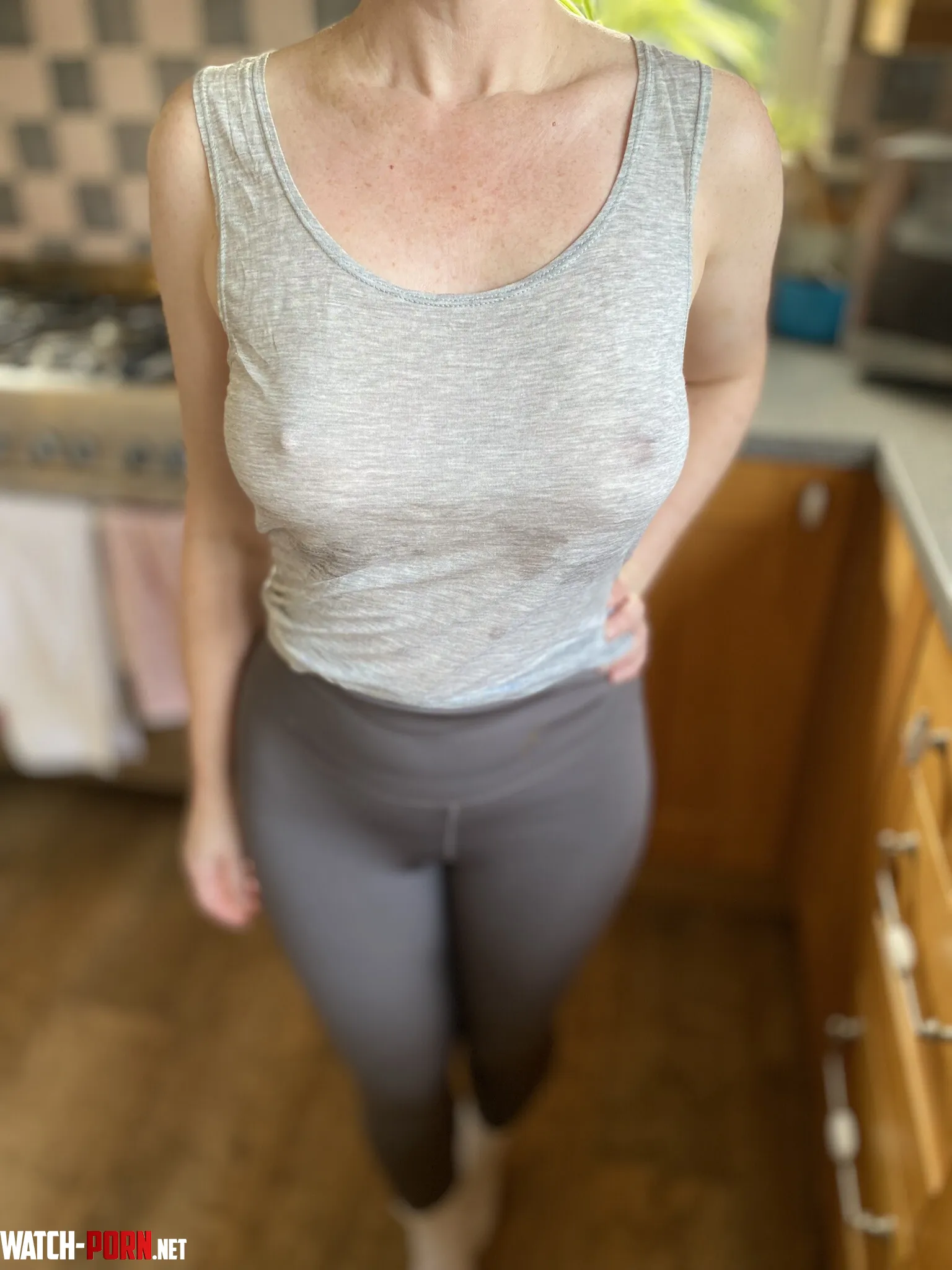 Bit sweaty after my morning braless walk by MyMorningMuse