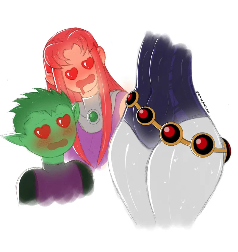 Thumbnail Raven hips [velvet_sketches] by Own_Baker3255