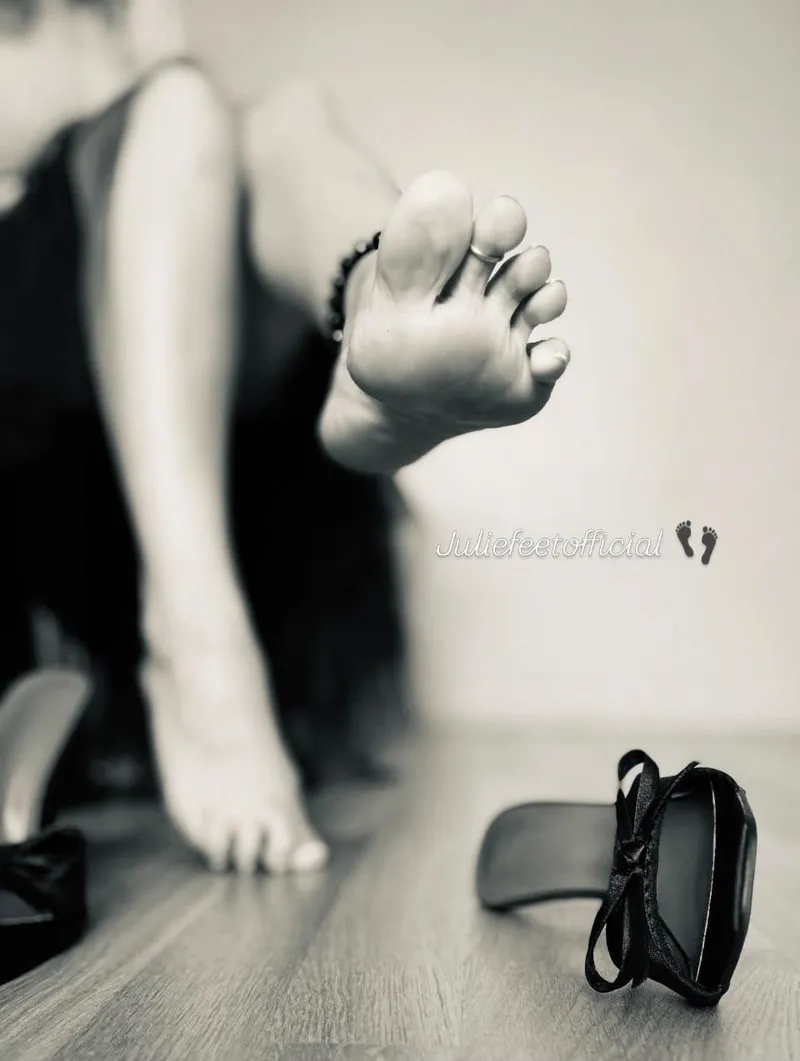 Thumbnail I left my heels on the floor so you could focus on what truly deserves your attention. Stay there. 👑oc by juliefeetofficial
