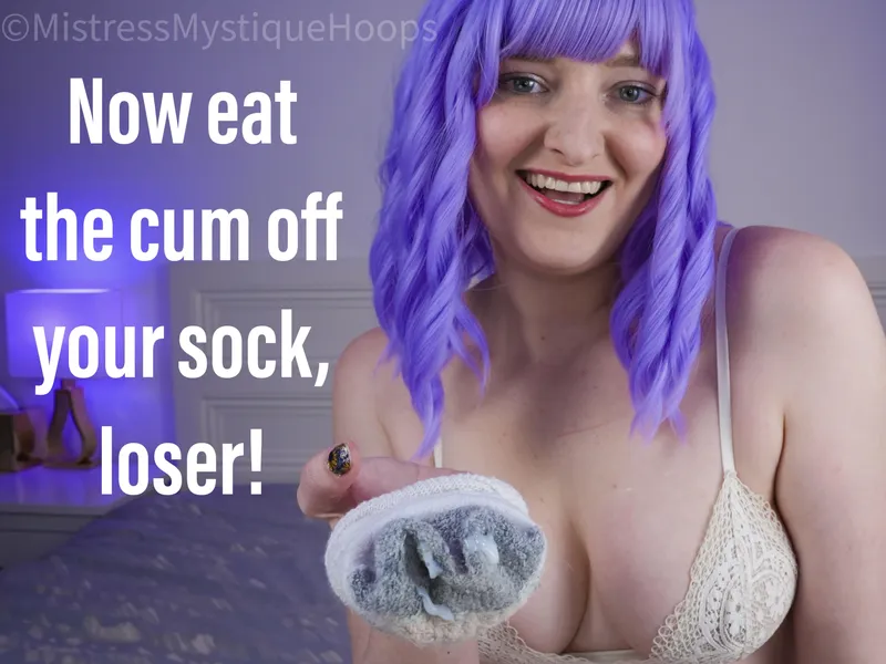 Thumbnail Because I want to make eating your cum extra gross for you!