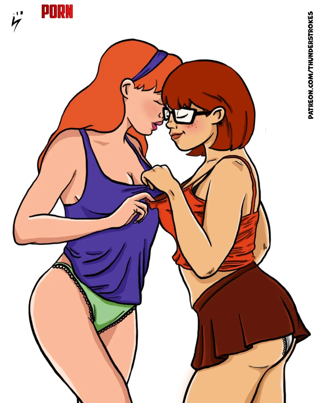 Velma and Daph by Thunderstrokes by Thunderstrokes