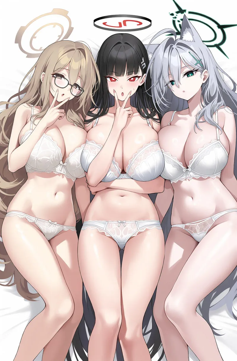 Thumbnail Akane, Rio, & Shiroko Terror [Blue Archive]