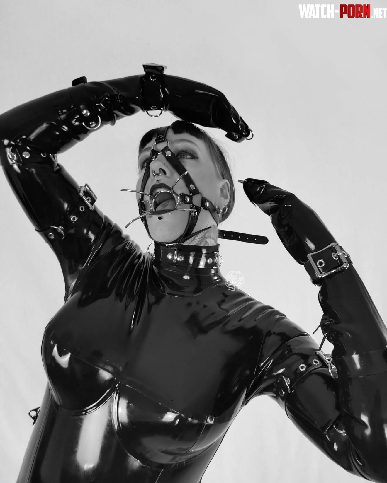Shiny and ready for… something 😏 by Latex_Neko