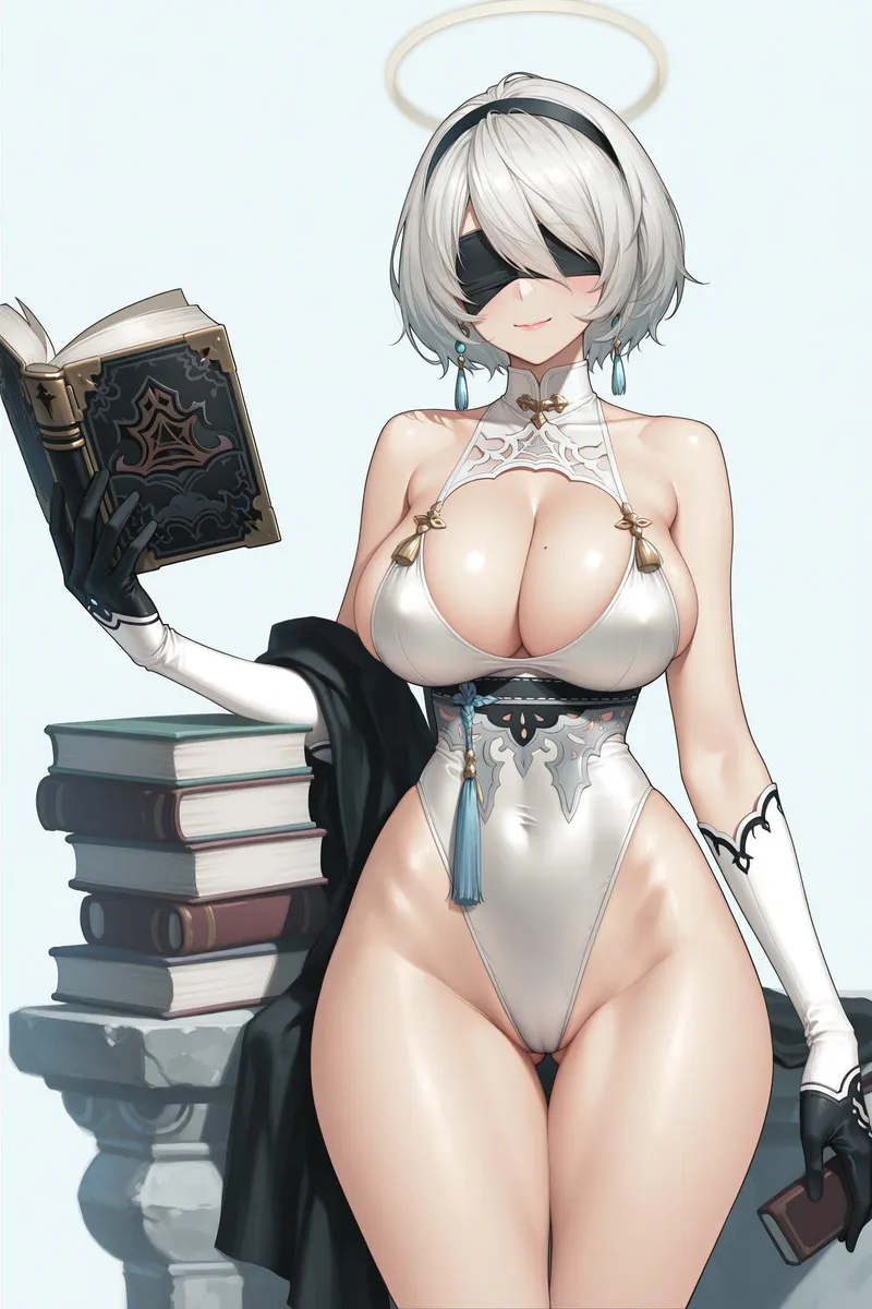 Thumbnail 2B [Nier Automata] by WoolsonDaSheep