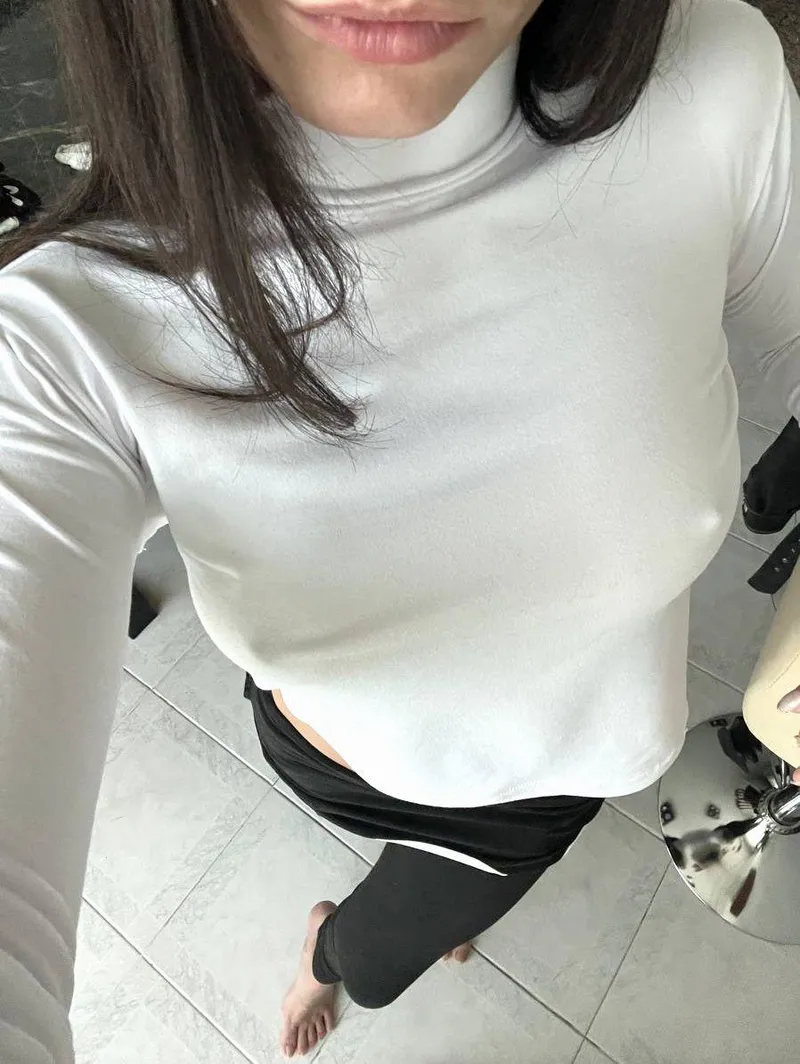 Thumbnail Would you choose a cropped top or a simple tank while braless? by GuavaSway