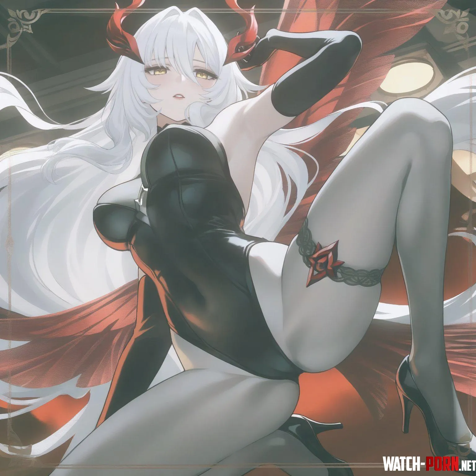 Bunny Ronova [Genshin Impact] by WoolsonDaSheep