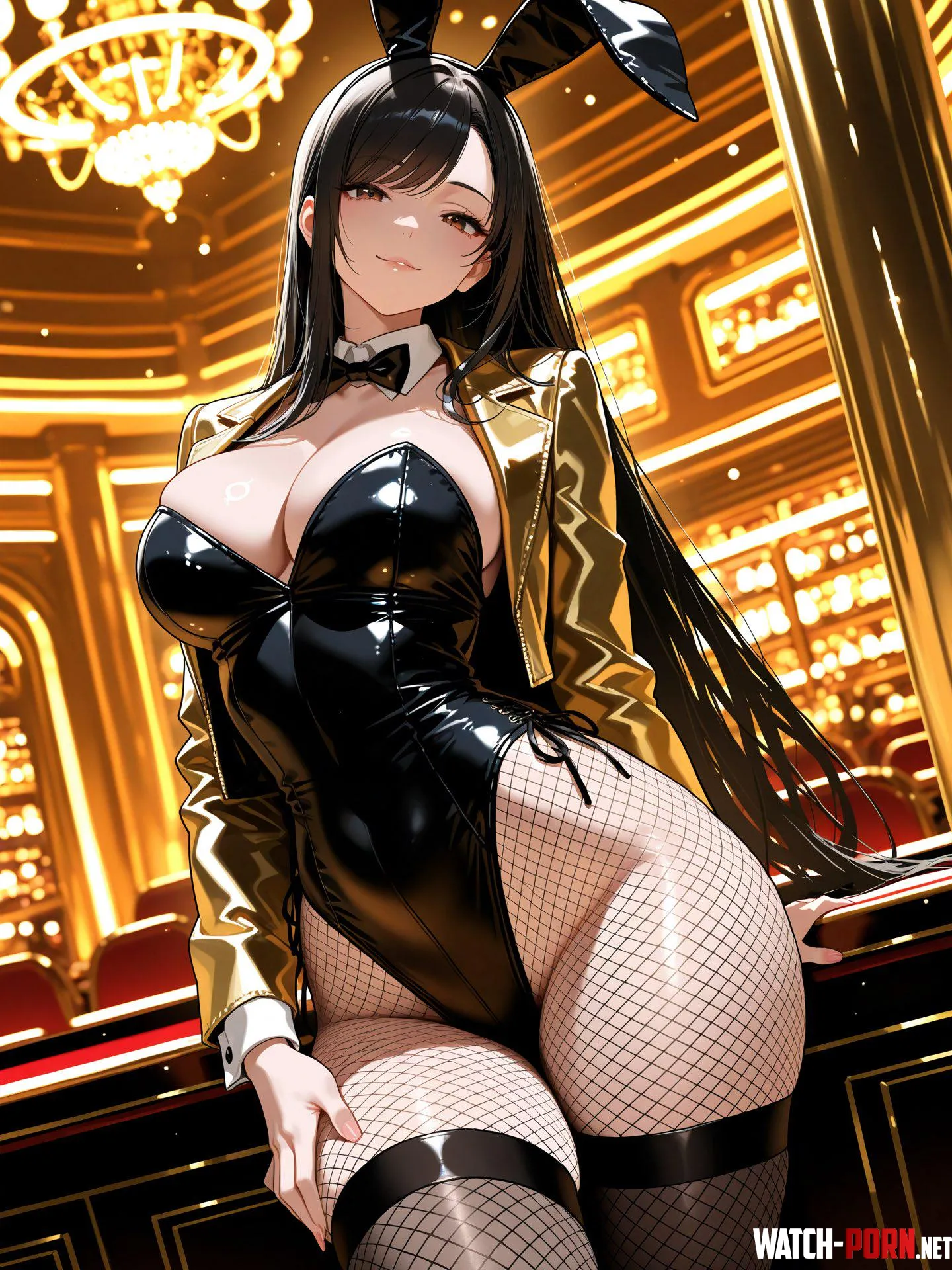 Gold Jacket Bunny by WoolsonDaSheep