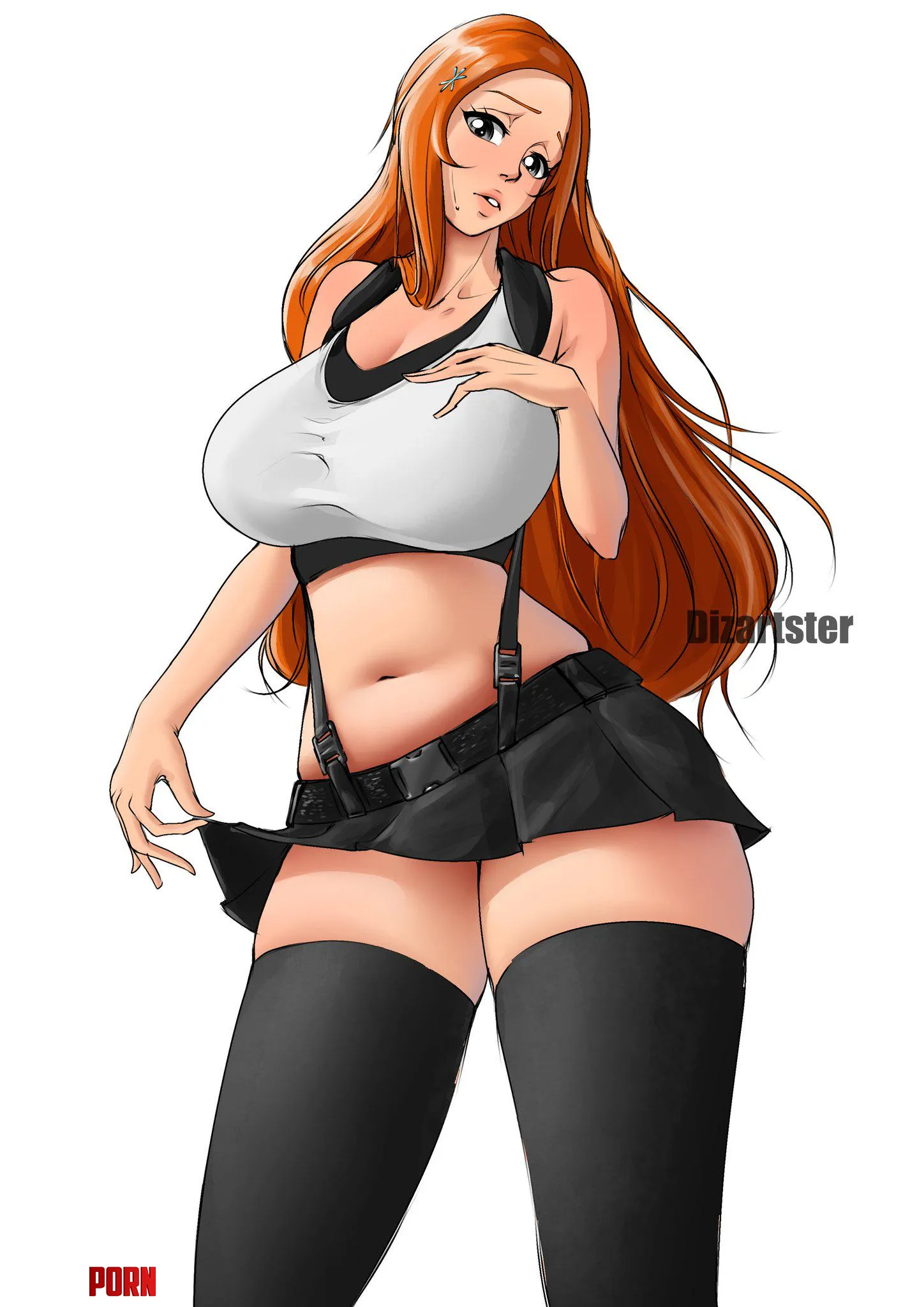 Thiccccc Orihime (Dizartster) [Bleach] by __X69X__