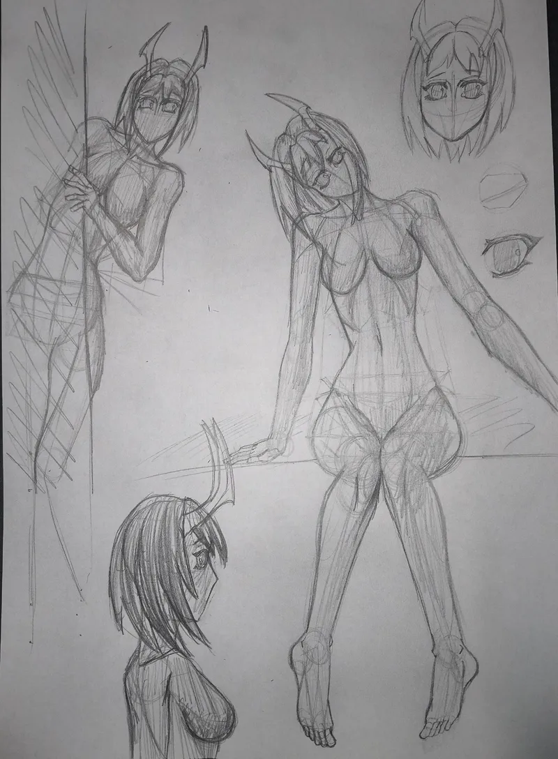 Thumbnail Nightmare girl, Carrion (BoredCraft) by bored_craft