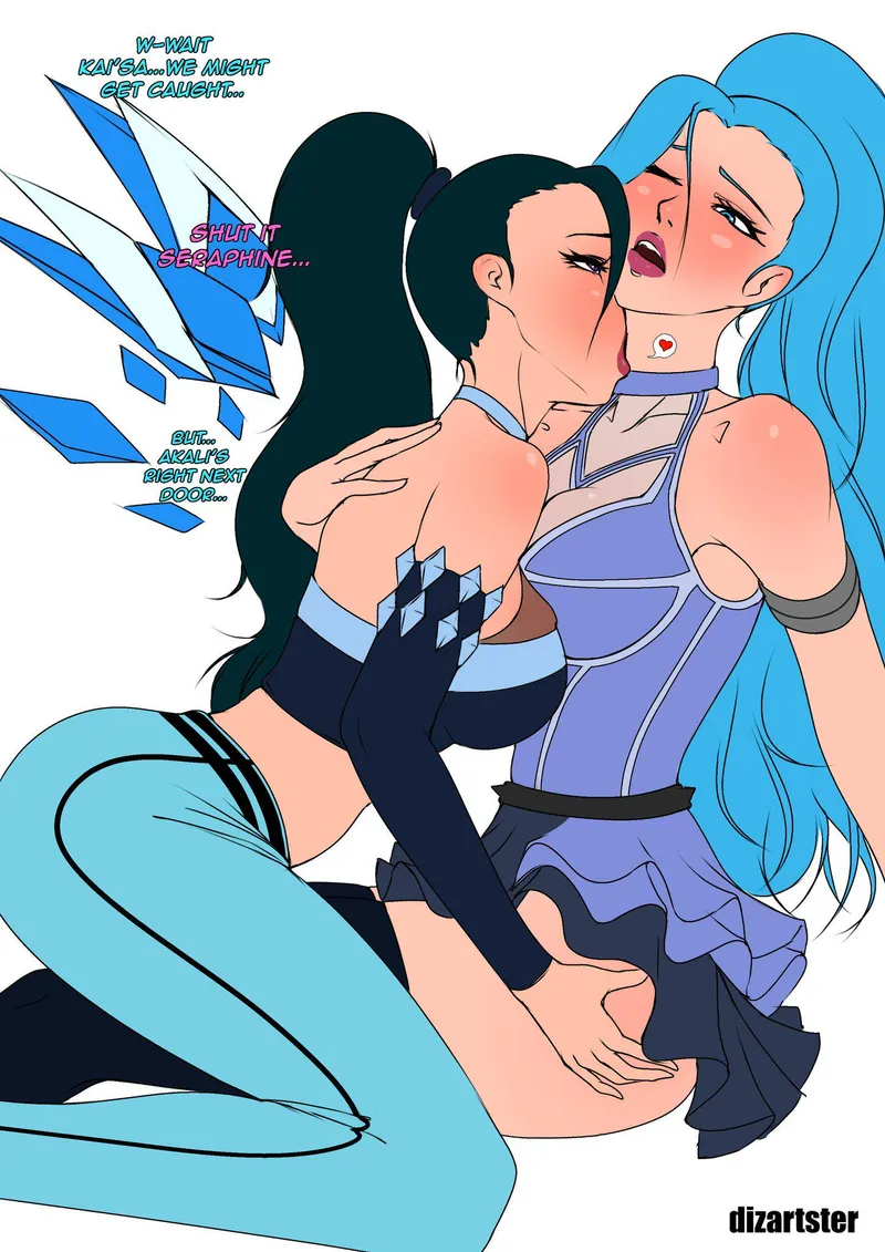 Thumbnail Kai'Sa & Seraphine in Heat (Dizartster) [League of Legends] by __X69X__