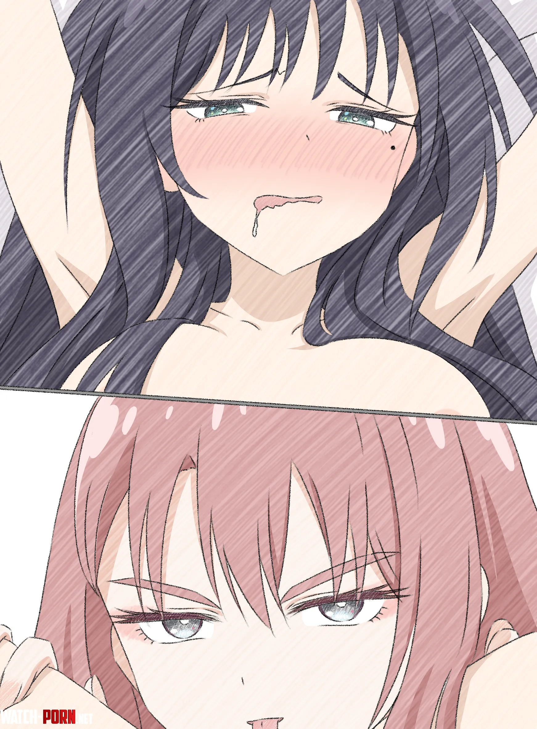 Iroha and Roka in their 20's [Cosmic Princess Kaguya] by -Thu-