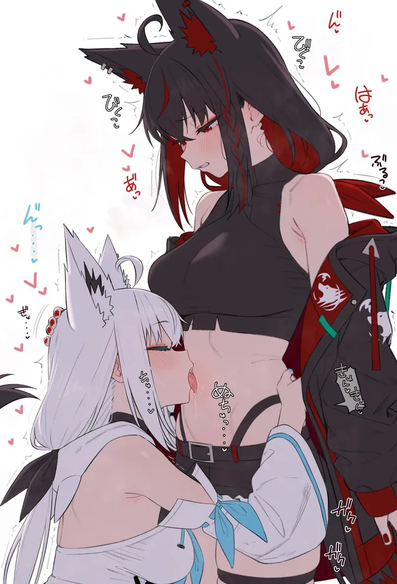 Thumbnail Fubuki & Kurokami [Hololive] by Flimsy-Stranger9820