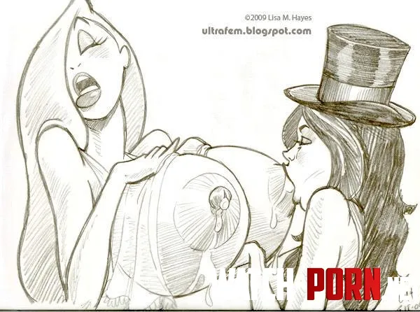 Jessica Rabbit getting her big fat titties sucked by Zatanna (ultrafem) by Canadian_Samurai13