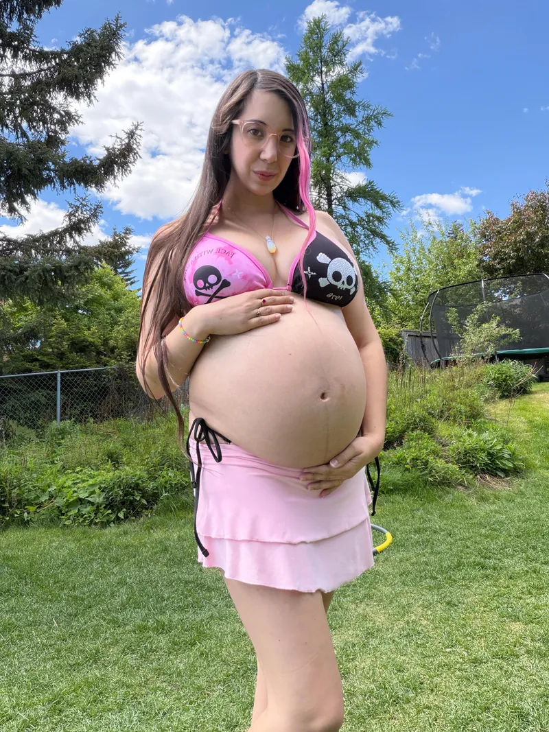 Thumbnail Feeling so feminine and fertile with this big bump by Underthescrubs