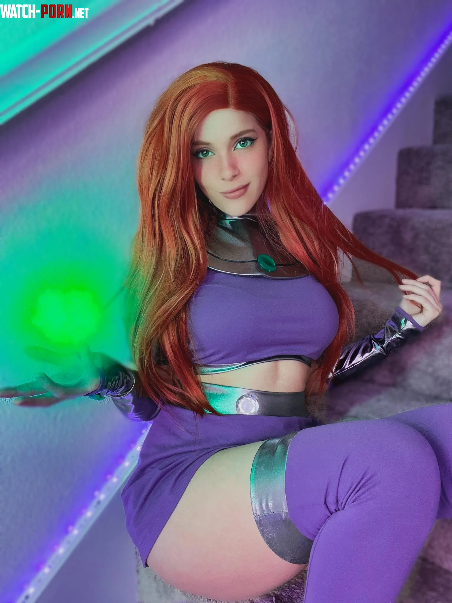 Starfire from [Teen Titans] by (shiroluxx) by FeverInHeels