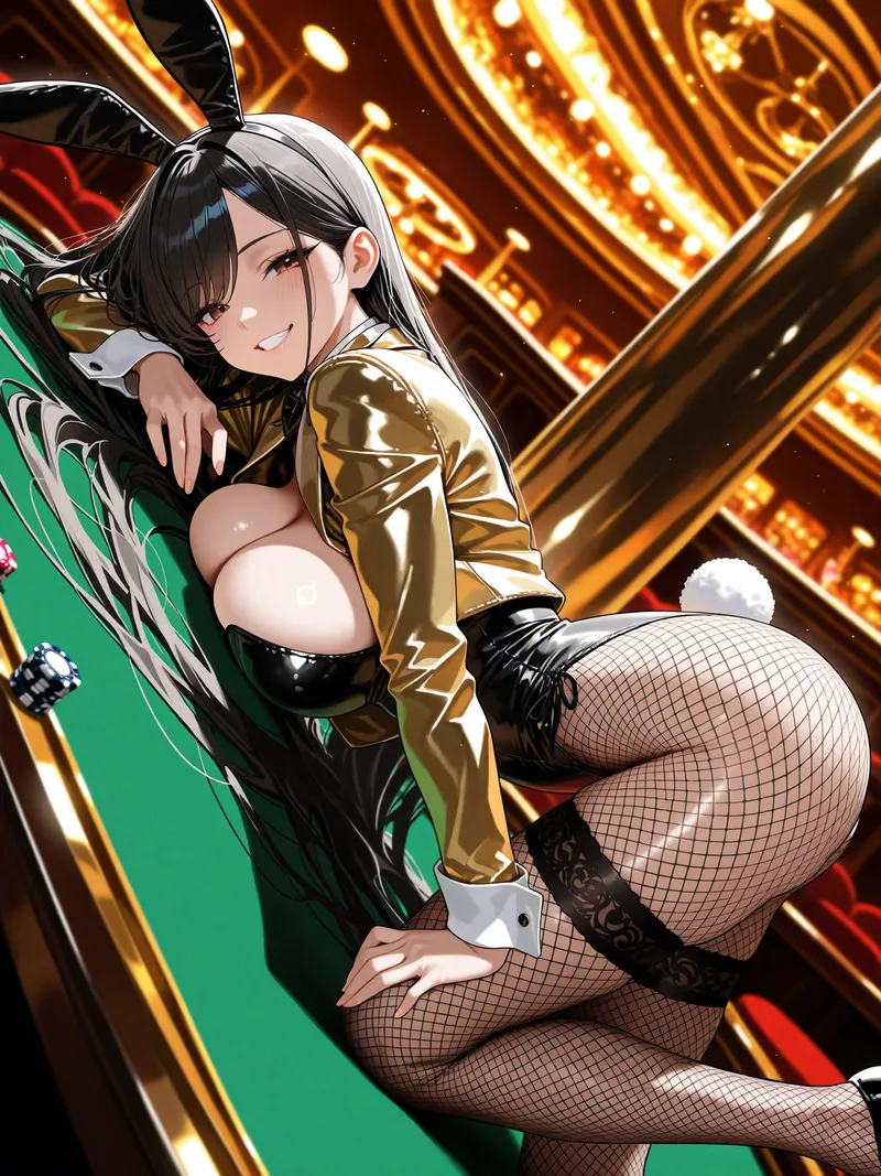 Thumbnail Gold Jacket Casino Bunny