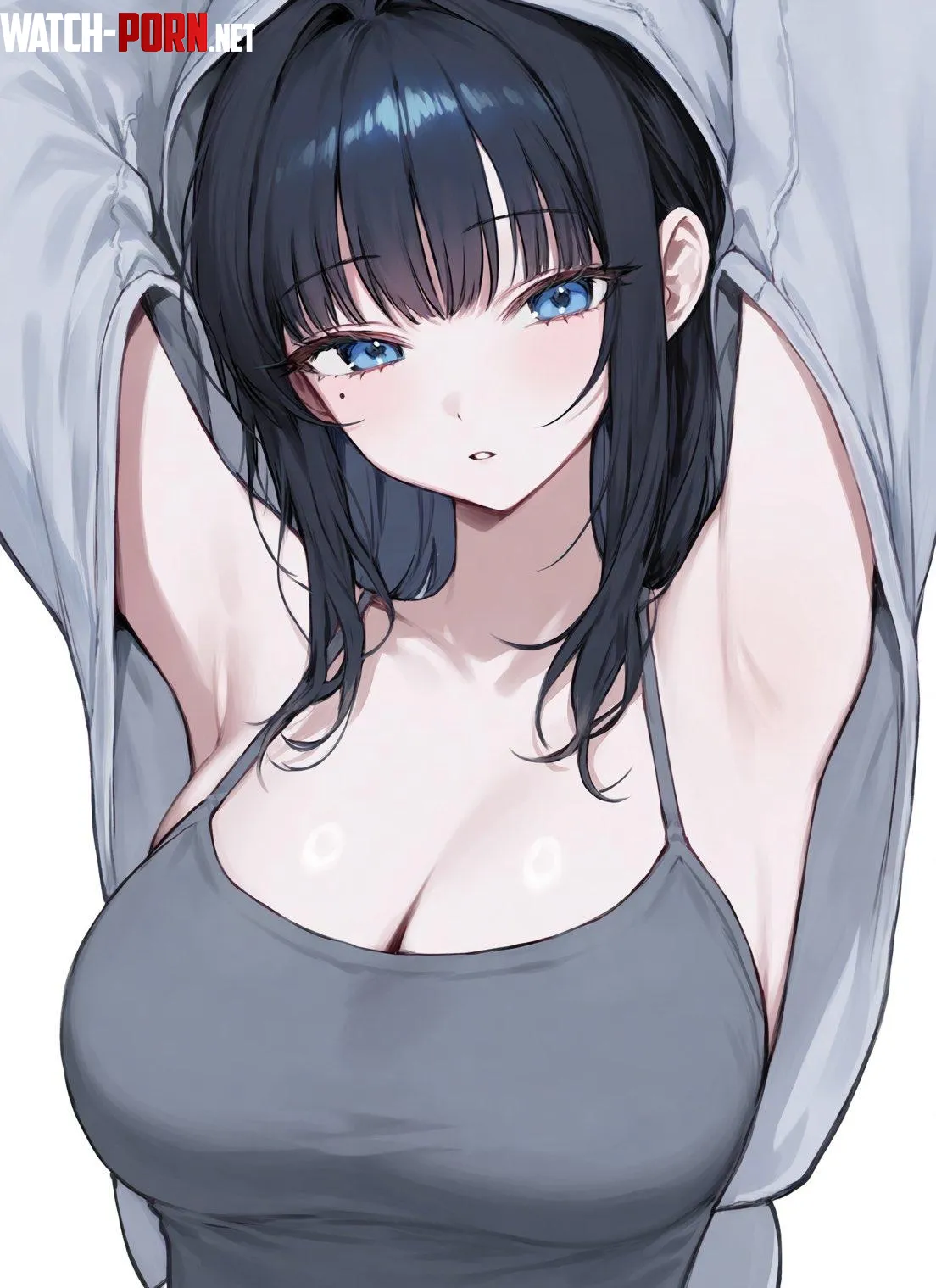 Grey Tank Top by WoolsonDaSheep