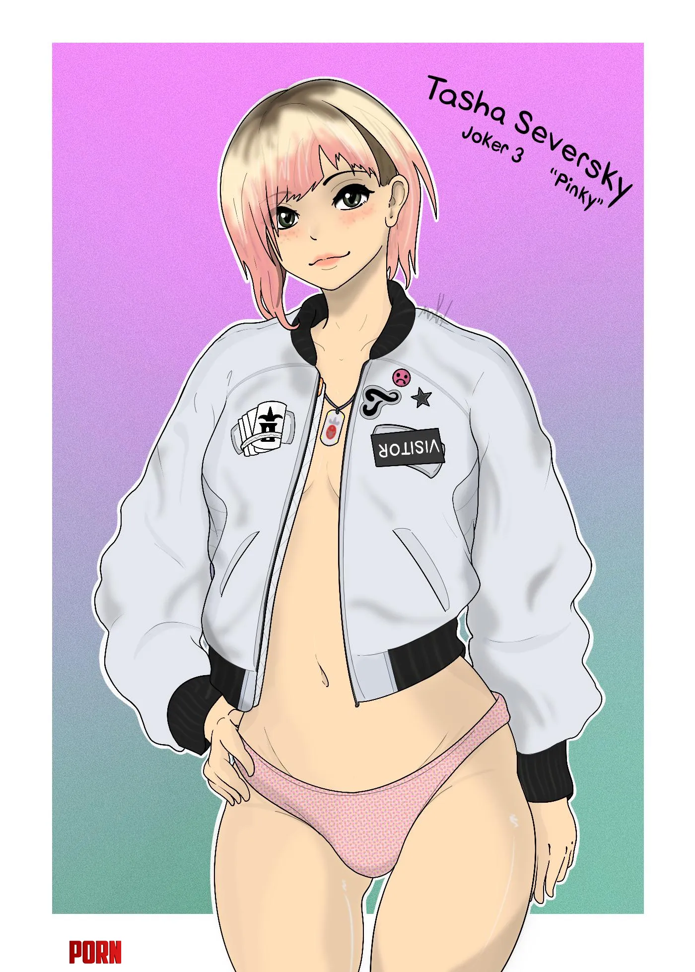 Tasha’s Cute Pose (MrArtty) [Ace Combat 8] by MrArtty
