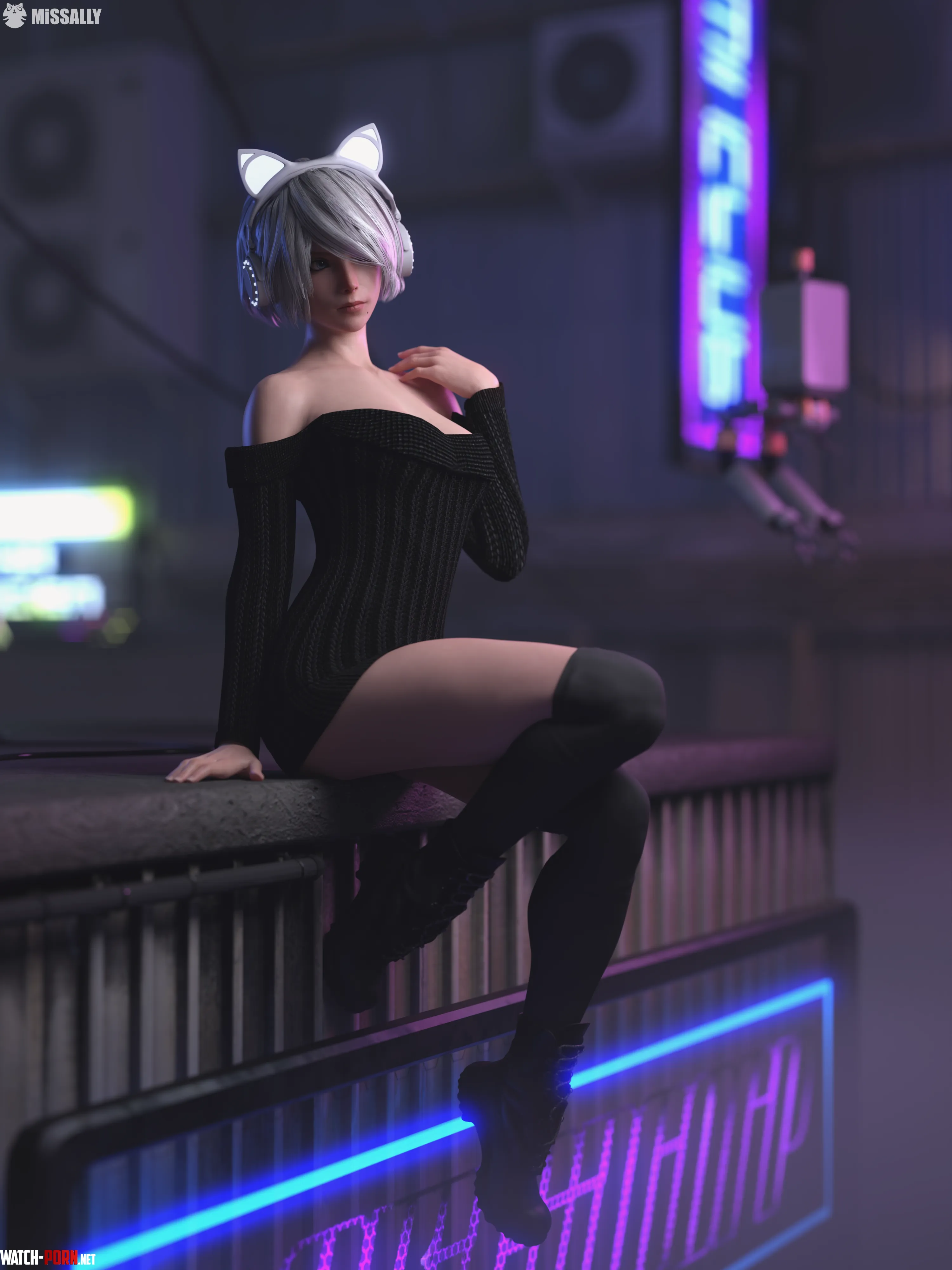 2B [NieR: Automata] (MissAlly) by MissAlienAlly