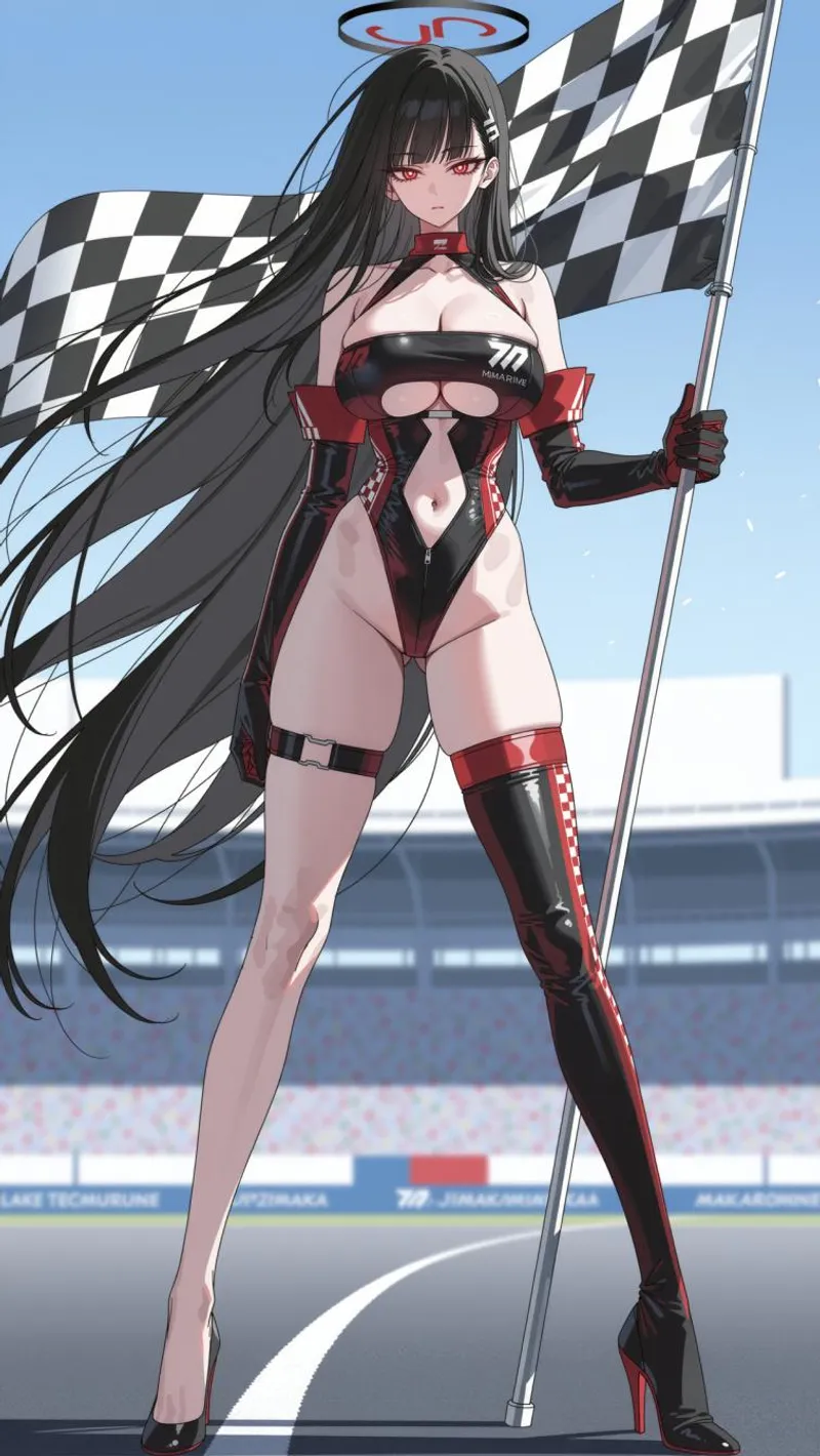 Thumbnail Race Queen Rio Tsukatsuki [Blue Archive]